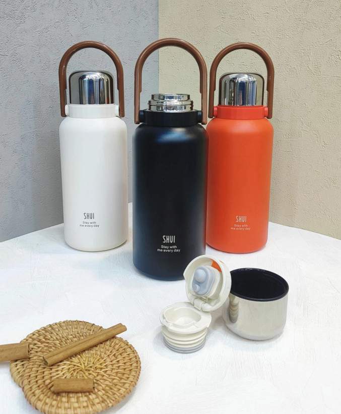 فلاسک استوانه شوییی دسته طرح قلاب . 1200 میل