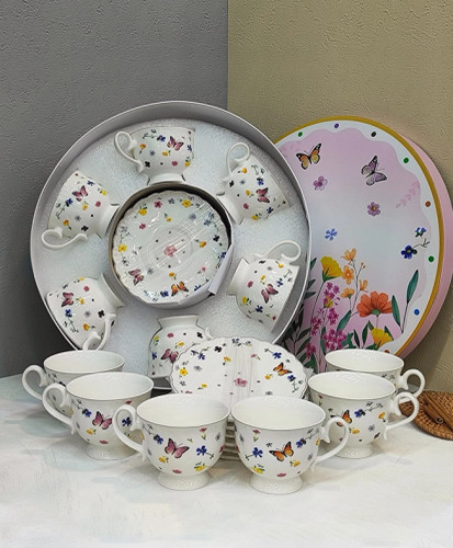 ست چای خوری . پروانه